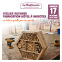 Atelier Archipéi  Fabrication hôtel à insectes